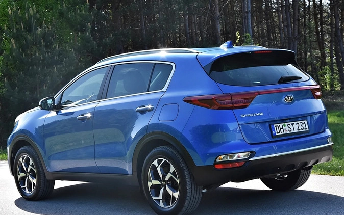 Kia Sportage cena 85700 przebieg: 75000, rok produkcji 2019 z Nowogród małe 781